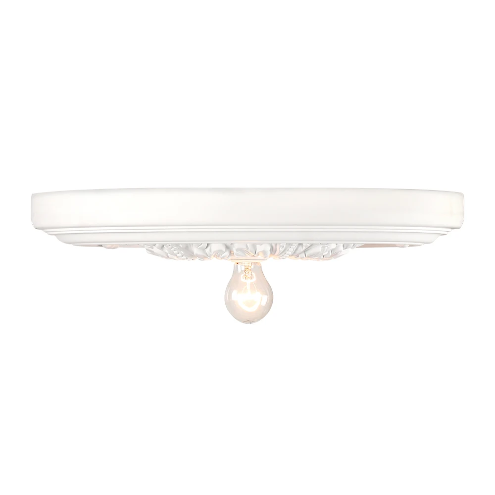 Винтажная римская белая потолочная лампа светодиодный потолочный светильник