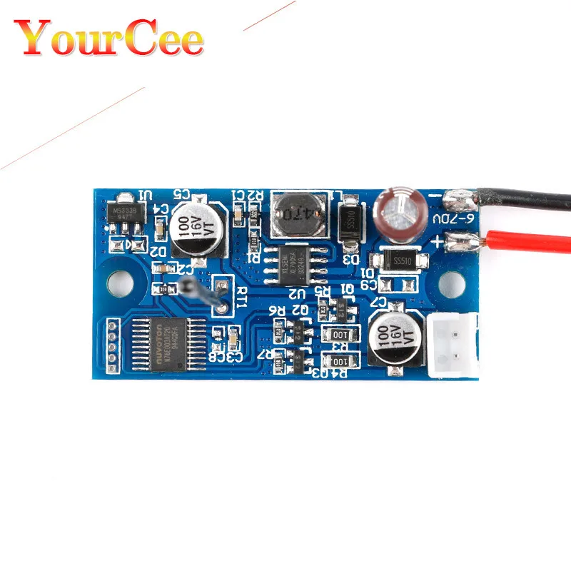 Охлаждающий вентилятор постоянного тока 6-70 в интеллектуальный модуль контроля