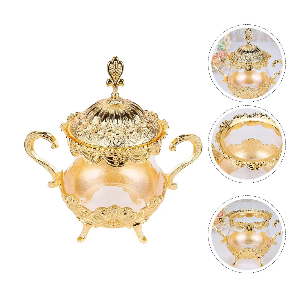 

1Pc Decorative Seasoning Jar Household Sugar Salt Pepper Storage Jar Kitchen Box