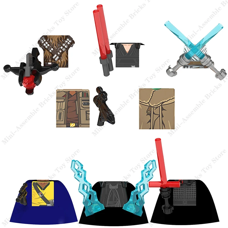 

Disney Mini Action Toy Figures Compatible Building Blocks Anime Assemble Dolls Bricks Birthday Gifits Star Wars WM6081 WM887
