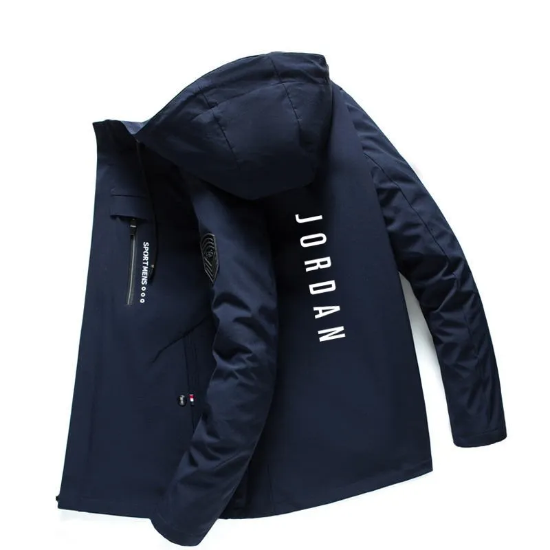 Новинка 2020 осенне зимняя ветровка на молнии Мужская трендовая Красивая
