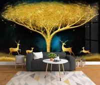 beibehang custom fortune tree murals wallpapers for living room decoration tv background art wall paper 3d papier peint mural