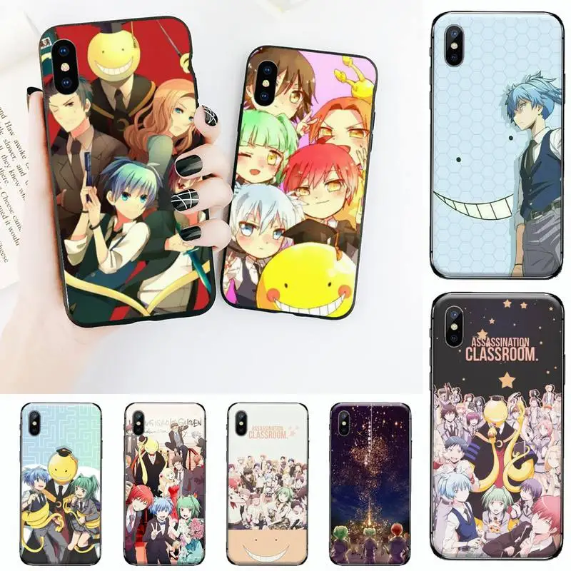 

Assassination Classroom Phone Case for iPhone 11 12 mini pro XS MAX 8 7 6 6S Plus X 5S SE 2020 XR