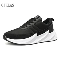 thick sole non leather casual shoes breatheable men sneakers outdoor gray black shoes for man sneaker fashion sport shoes men