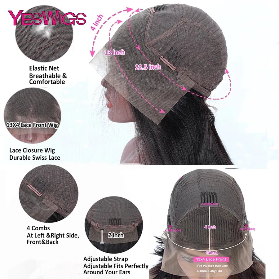 30 дюймовые кудрявые кружевные передние парики из человеческих волос для женщин