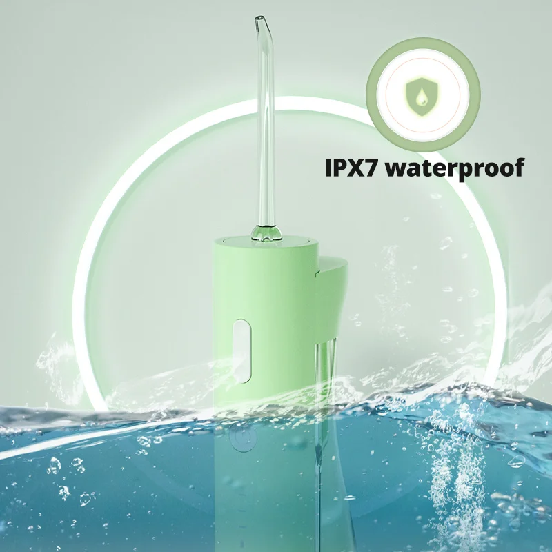 

Xiaomi Oral Irrigator Portable Water Dental Flosser USB Rechargeable Water Jet Floss Tooth Pick 4 Jet Tip 3Models teeth cleaner