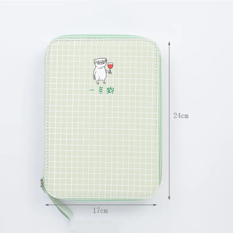 

Canvas Pencil Bag Stationery Storage Organizer Pencil Case School Supply Pencil Pouch