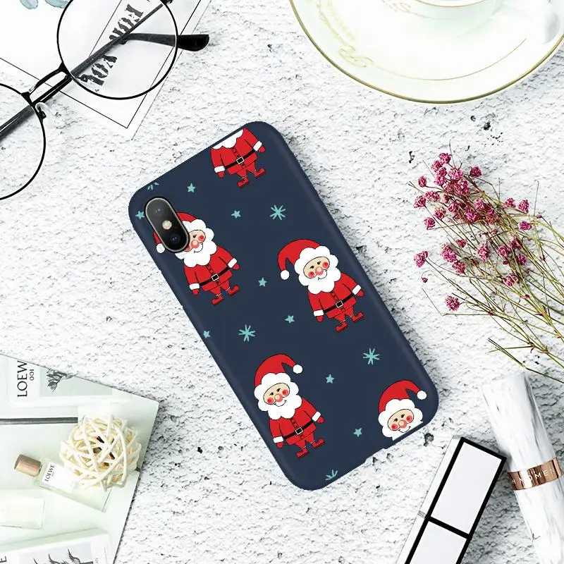Ksl-sd5lr Рождественский мягкий чехол для телефона с изображением лося для iPhone 7, чехол из ТПУ для iPhone 5, 6 S, 8 Plus, XS, X, Xr, XS Max, 11 Pro, MAX, год, матовый чехол - Цвет: Ksl-sd5lr