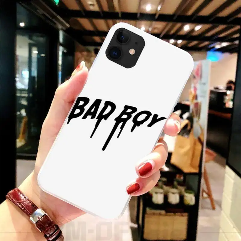 

bad boy Cover Black Soft Shell Phone Case For iphone 5C 5 6 6s plus 7 8 SE 7 8 plus X XR XS MAX 11 Pro Max