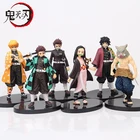 Экшн-фигурки из аниме рассекающий демонов, танджиро, незуко, мицури, тоkitou, муичиро, куююрское, ПВХ Модель, игрушки, украшение в подарочной коробке