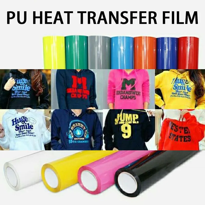 

30*150CM Heat Transfer Vinyl Lettering Film T-shirt Clothing DIY Textile Heat Transfer Engraving Film