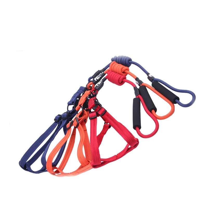 Pet Dog Leash Nylon Rope Harness Running Tracking Leashes Long Lead Mountain Climbing For Medium Large | Дом и сад