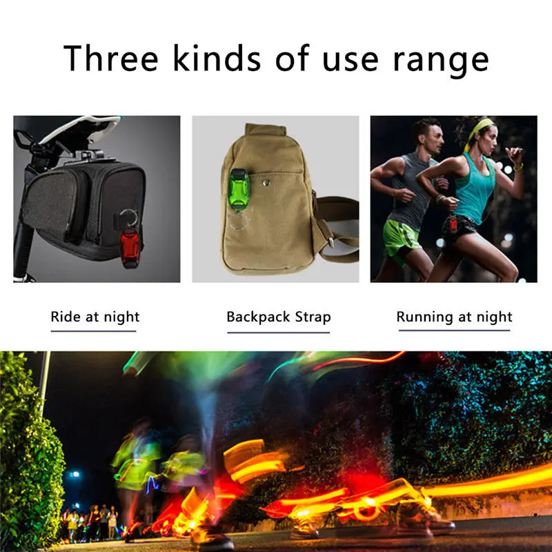 Многофункциональный Предупреждение ющий светильник светодиодный рюкзак Cob