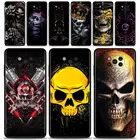 Лучший чехол для телефона Xiaomi Poco X3 NFC F3 GT M3 Civi 9T 10T 11T 11 Note 10 Pro Lite Pocophone F1, чехол с черепом