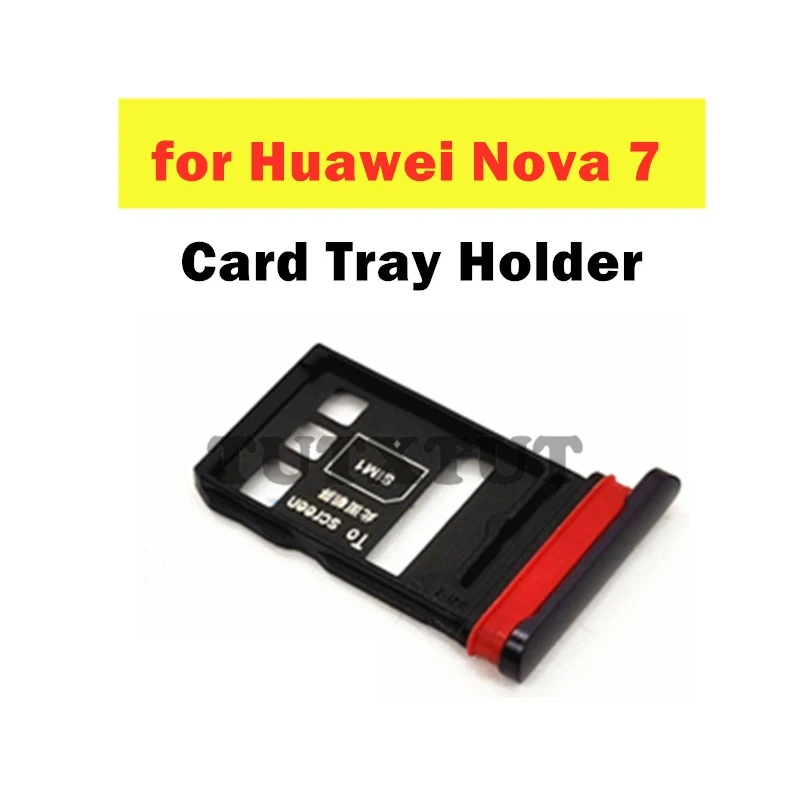 Для Huawei Nova 7 держатель для карт sim карты слот sd адаптер запасные части