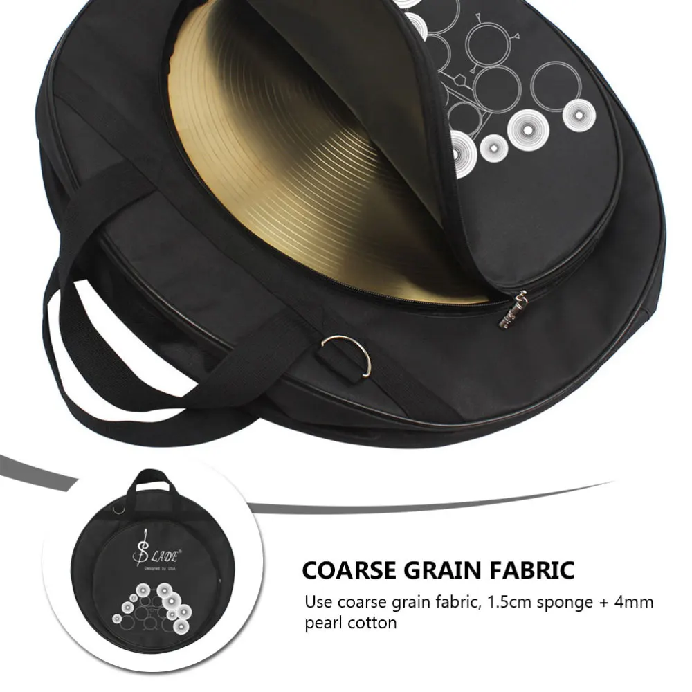 

1pc Percussion Instrument Carrying Case Portable Cymbal Bag for Outdoor