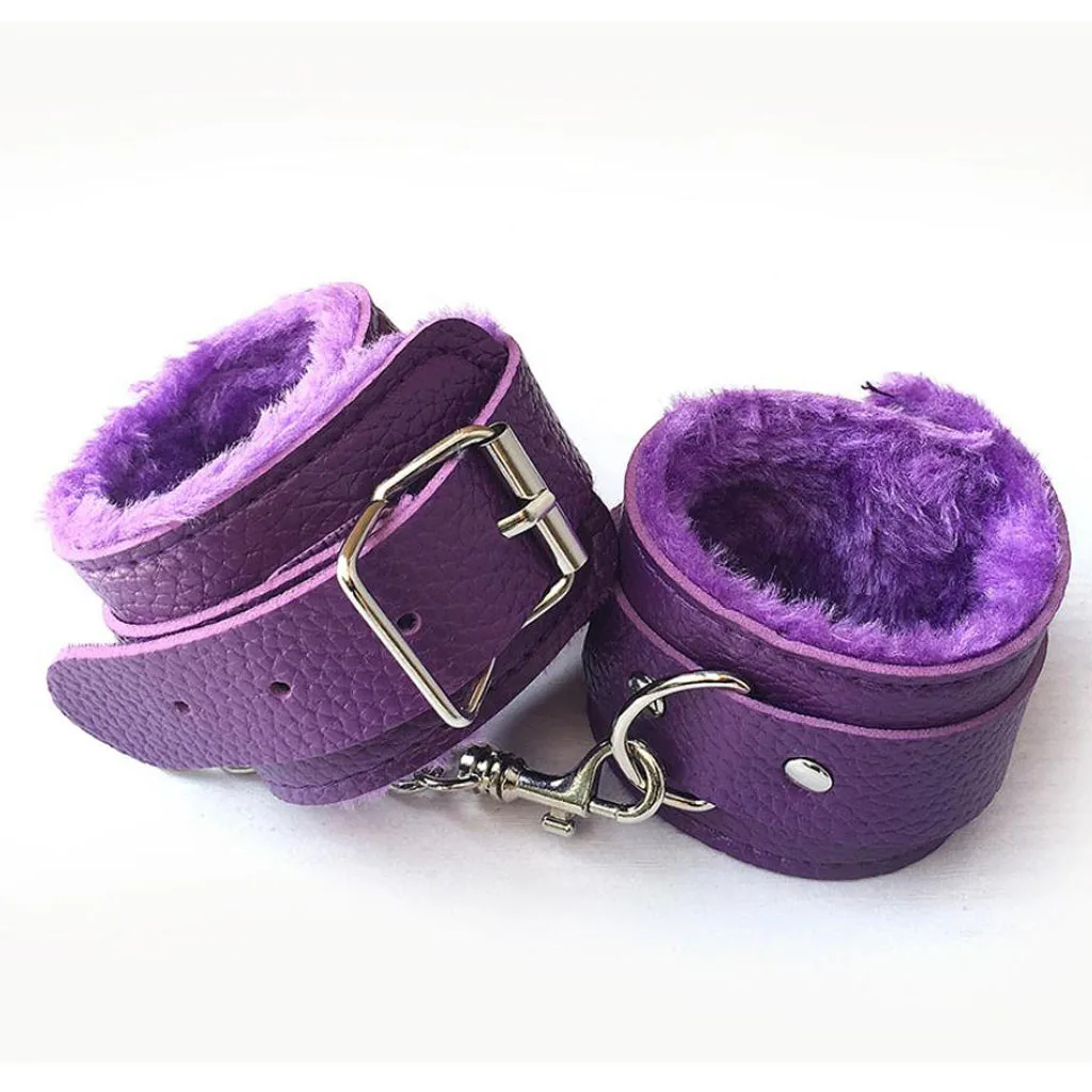 10PCS Plush Sex Toys Suit Whip Vibrator Binding Massager Adult SM Game Kit Set juguetes sexual para mujer интимный тренажер секс