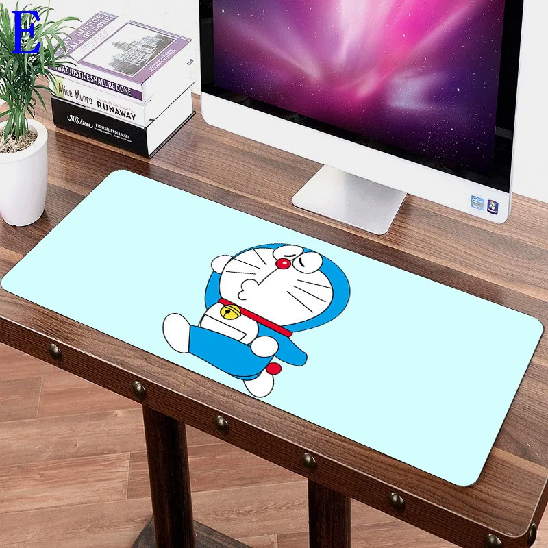 70x30 см большой игровой коврик для мыши из мультфильма Дораэмон аниме модный