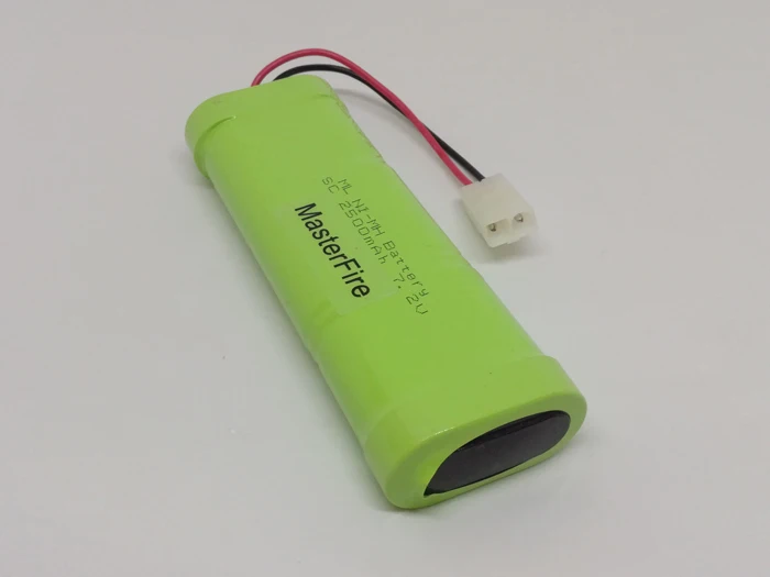 MasterFire 2 упак./лот абсолютно новый SC 7 V 2500mAh Ni-MH аккумулятор перезаряжаемые NiMH