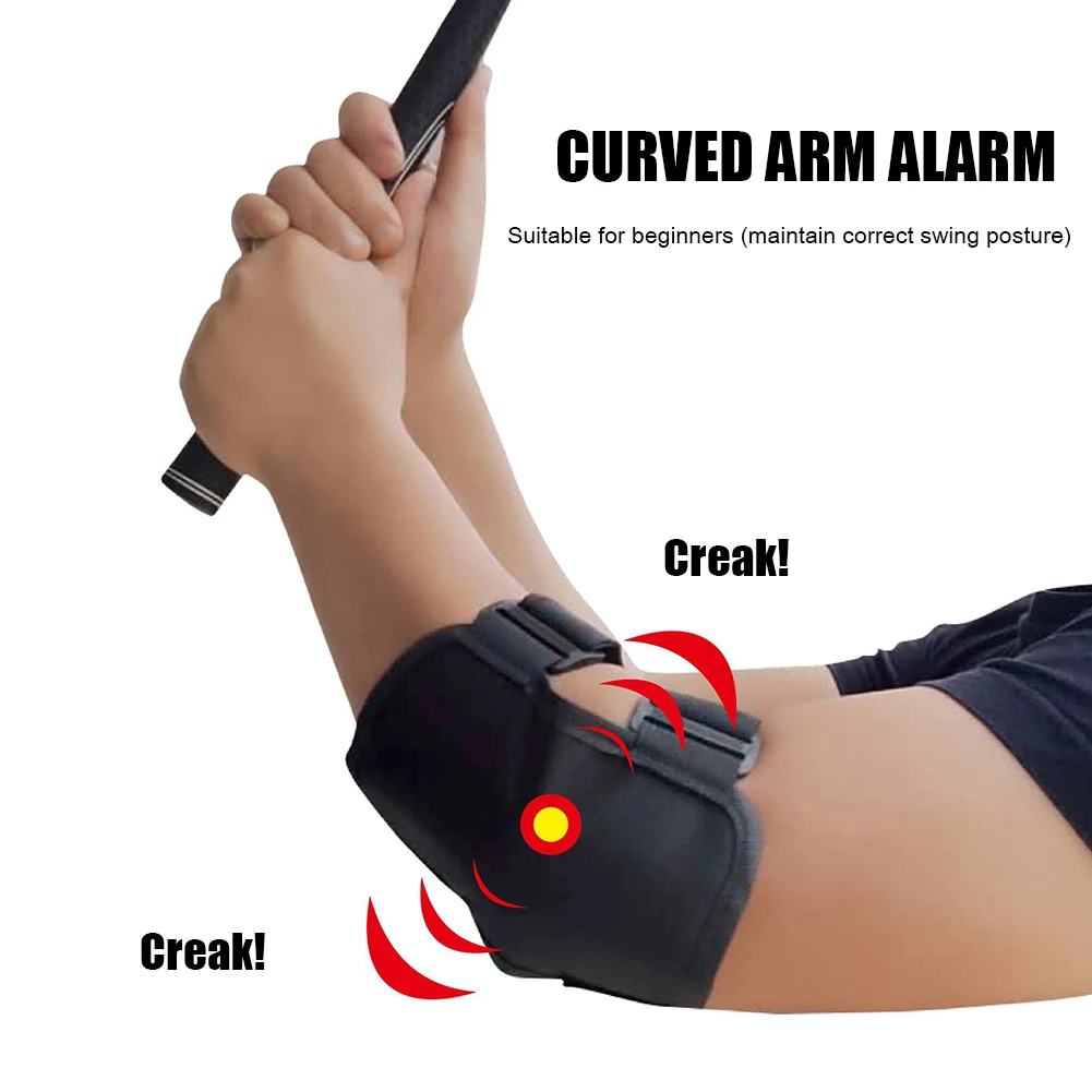 

Arm Bending Alerter Belt Elbow Golf Training Aids Golf Swing Posture Practice for Easy Safety Exercise Accessories For Dropship