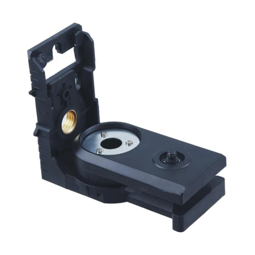 

L-shape Laser Level Adapter 180 Degree Rotating Magnetic Pivoting Base for Wall & Ceiling Mount Bracket 1/4" and 5/8" Thread