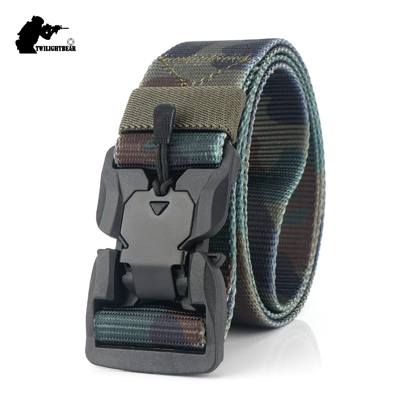 125 см Камуфляжный нейлоновый тактический ремень для мужчин и женщин Мужской