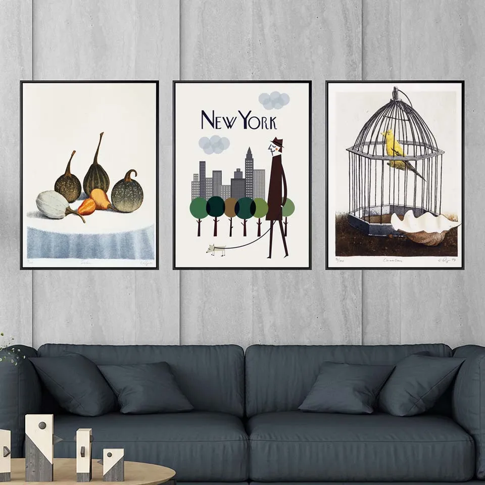 Картина на холсте ретро для офиса гостиной украшения дома | Дом и сад