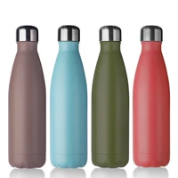 500ml logo custom thermos bottle stainless steel vacuum flasks bottle for water portable sports thermocouple thermal coffee cup