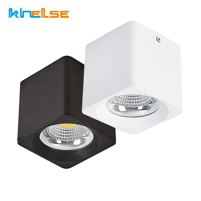 Современный квадратный поверхностный светодиодный потолочный светильник