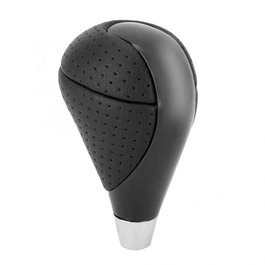 Черная ручка переключения передач из натуральной кожи Подходит для Lexus ES300 GS300 IS250