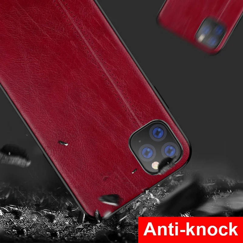 Роскошный чехол для телефона из искусственной кожи i iPhone 11 Pro Max силиконовый 7 8 Plus X