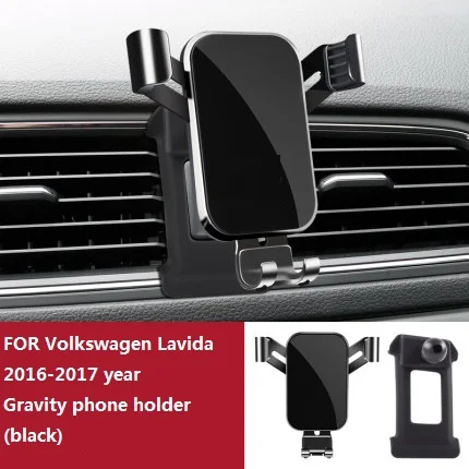 

Mobile Phone Holder For Volkswagen lavida Grand plus 2016-2021 YEAR Air Vent Mount Bracket GPS Phone Holder Clip Stand in Car