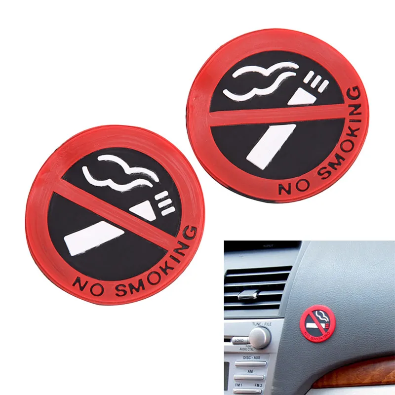 

10cmx10cm No smoking warning sign Car Sticker Motorcycle Bumper Trunk Laptop Window Decals Vinyl Car Styling Decoration