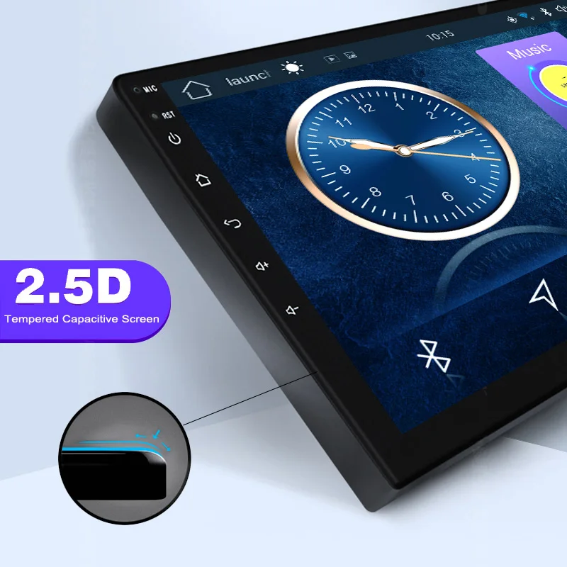 Автомобильный мультимедийный GPS навигатор wanqi 8 1 9 дюймов 2 Гб 32 ГБ радио стерео для