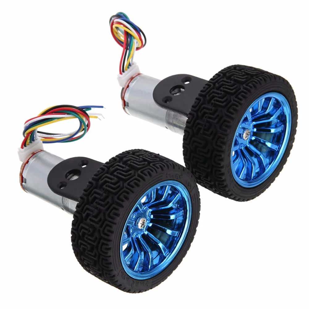 1 / 2 набора мощный кодировщик шестеренчатые двигатели постоянного тока 6 в 250