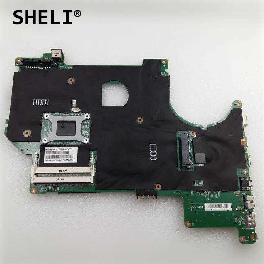 SHELI FOR Dell Alienware M17X R2 laptop motherboard CN-014M8C 014M8C 14M8C notebook pc mainboard hm55 100% test ok | Компьютеры и офис