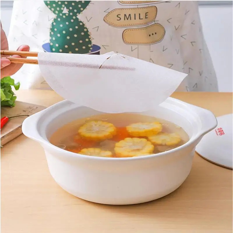 48 шт. круглая бумага для поглощения масла фильтровальная пищевого суповых чипсов