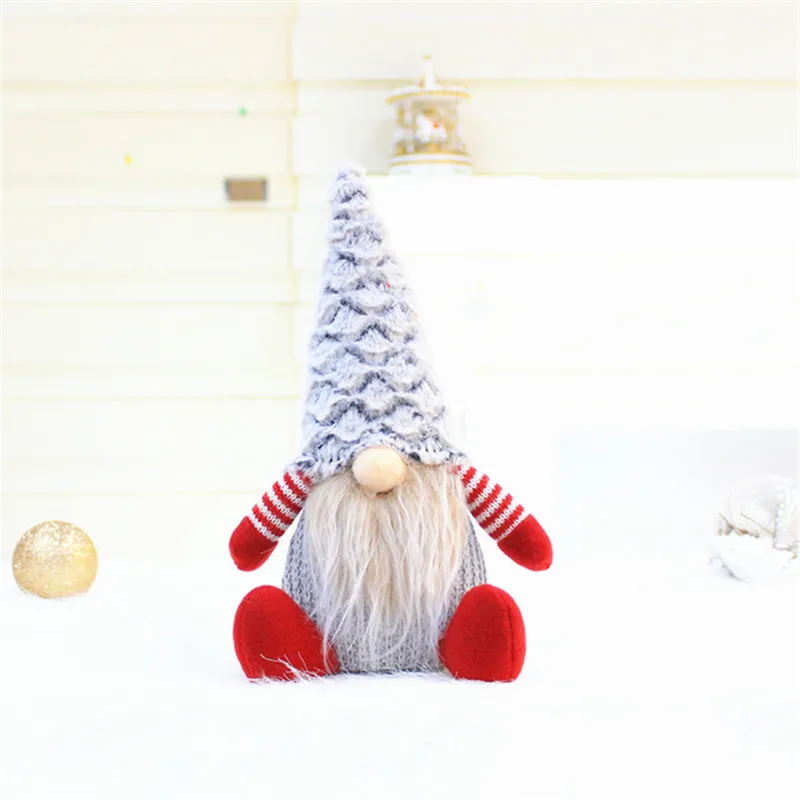 

Kids Toys Christmas Gift Forest Santa Claus Dolls Faciless Doll Christmas Tree Ornaments Decoration Gifts Christmas Dolls