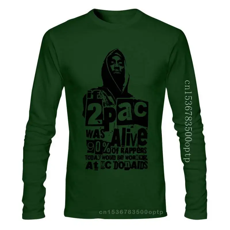 

New If 2Pac War Lebendig Herren Rap T-Shirt Rappers Tupac Shakur Biggie Smalls 2 Pac2021 Fashion Men'S Short Sleeve Novelty Cool