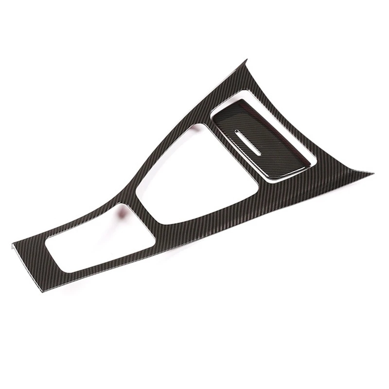 

Car Center Console Gear Shift Frame Trim for E90 E92 2005-2012 3 Series ABS Carbon Fiber Accessories