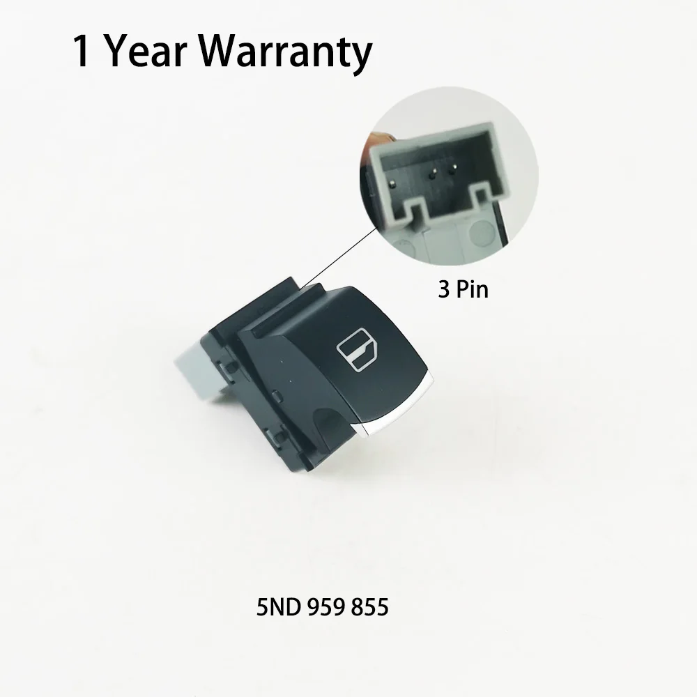 Комплект переключателя стеклоподъемника для VW TIGUAN GOLF Magotan POLO CC Sagitar 5ND959857