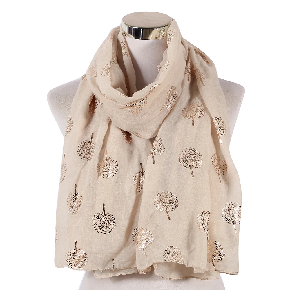 FOXMOTHER Новые блестящие Темно синий серый Фольга золото шарф с рисунком дерево