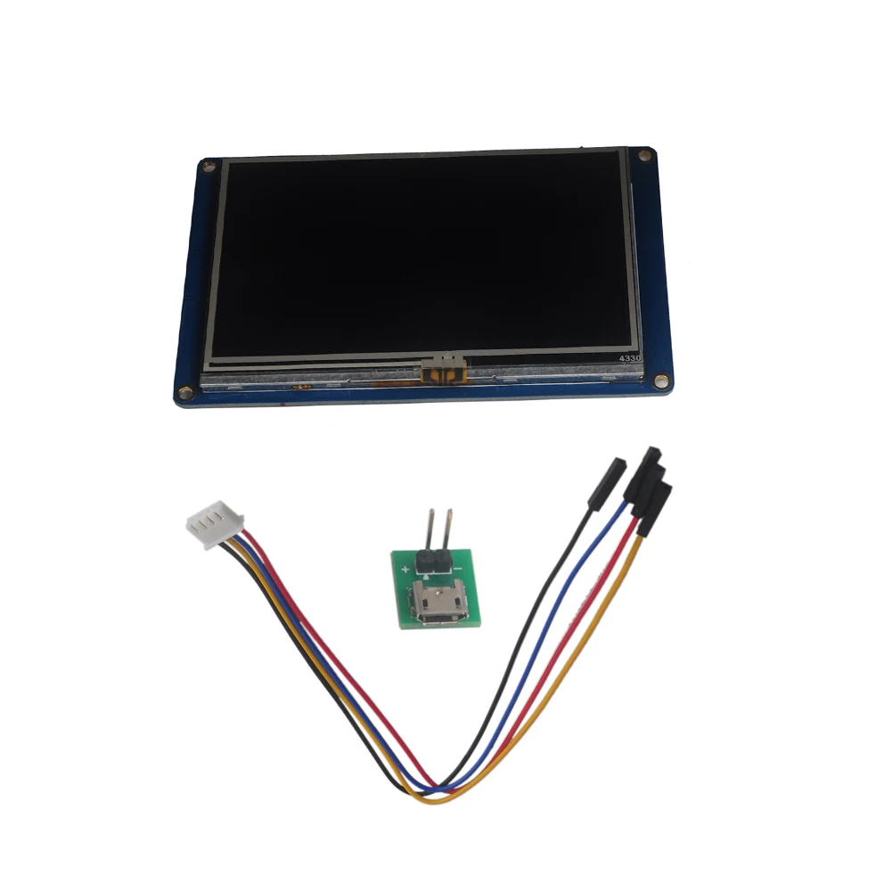 Модуль ЖК дисплея Nextion Basic NX4827T043 4 3 дюйма HMI TFT сенсорная панель прозрачный