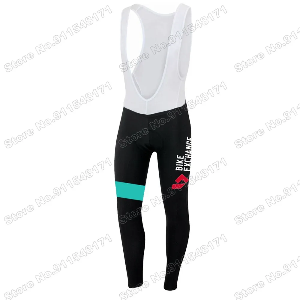 

Summer 2021 Bike Exchange Team Cycling Jersey Set Cycling Clothing Men Long Sleeve MTB Bike Road Pants Bib Maillot Culotte