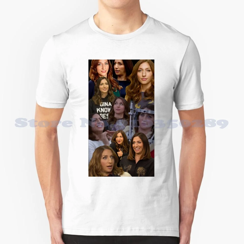 Gina Collage Black White Gray Fashion Tshirt Gina Linetti Linetti Linetti Brooklyn Brooklyn Nine Nine Brooklyn 99 Collage