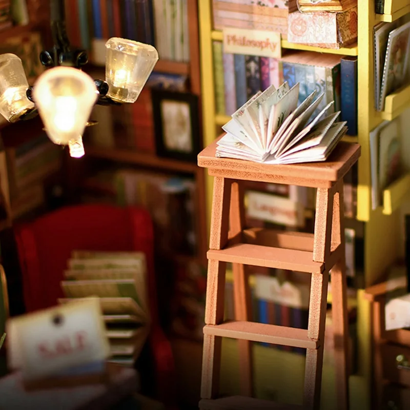 Домашний Декор Фигурка Сделай Сам Сэм кабинет деревянный набор миниатюрных