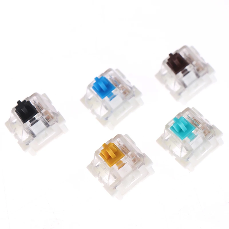 10Pcs/lot Outemu Mx Switches 3 Pin Mechanical Keyboard Black Blue Brown | Компьютеры и офис