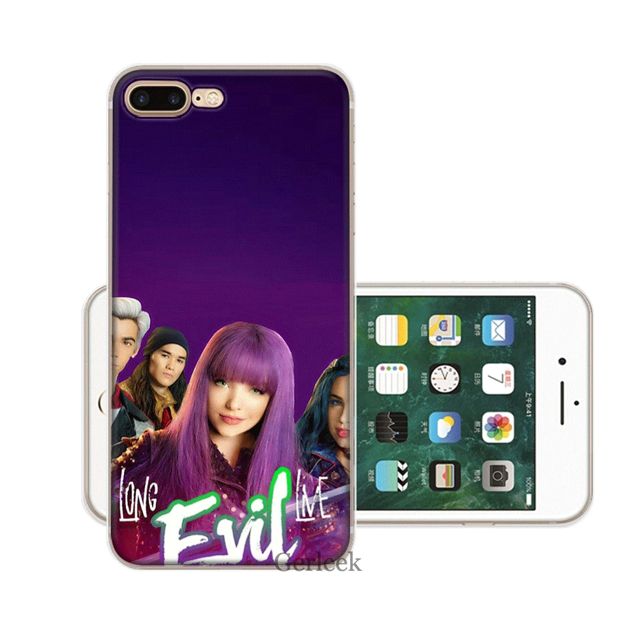 7 Чехол для мобильного телефона из ТПУ для iPhone 11 Pro XR X XS Max iPhone 7 8 6 6S Plus 5 5S SE чехол потомки 3 - Цвет: 7