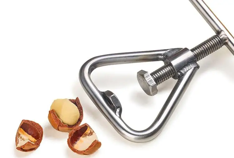 Новая ручная открывалка для орехов Macadamia гайка машина для изготовления крекеров орех Щелкунчик гайка Шеллер инструмент для открывания орехов Macadamia кухонные аксессуары