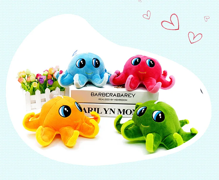 23 см Новая Свадебная креативная кукла милая красочная плюшевая игрушка осьминог